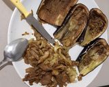 Foto del paso 8 de la receta Berenjenas rellenas con patatas