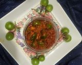 A picture of step 5 of Glueberry khatta pickle.