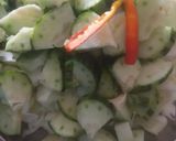 A picture of step 1 of Snake gourd's hot salad (sambharo).