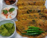 A picture of step 10 of Gujarati Thepla.