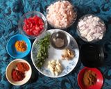 A picture of step 1 of Prawns.