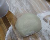 Hình bước làm 3 của món Bánh dẻo nhân đậu xanh lá dứa