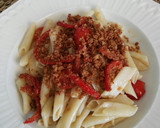 Foto del paso 15 de la receta: Macarrones con anchoas, cherry y toque crujiente