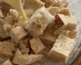 A picture of step 3 of ☆Apple Bread Pudding Gratin☆.