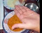 A picture of step 5 of Aloo chap.
