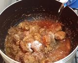 A picture of step 4 of Special Aloo Gosht.