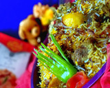 A picture of step 15 of Instant Biryani.