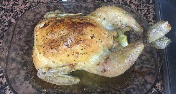 Como hacer Pollo Al Horno Con Romero Y Tomillo | Cocinar en casa