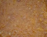 A picture of step 2 of Mango coconut vadi / burfi.