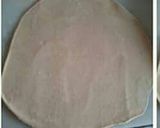 A picture of step 2 of Malabar Parotta / Kerala lachha paratha 😊😊😊.