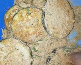 A picture of step 2 of Brinjal fry.