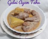 Foto langkah ke 4 dari resep Gulai Ayam dan Tahu.