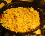 A picture of step 4 of Rice Upam.