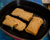 A picture of step 8 of Leftover Chicken Bread Pattie.