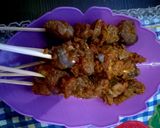 Foto langkah ke 4 dari resep Sate Angkringan Ati Ampela.