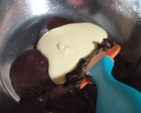 Foto del paso 4 de la receta: Mousse de chocolate con glaseado espejo 🧁