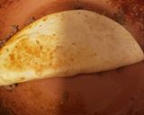 A picture of step 5 of Cheeseburger Quesadillas.