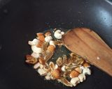 A picture of step 1 of Navratan pulao.