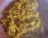 A picture of step 5 of Curried potato filled peppers with cheese.
