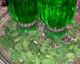 A picture of step 4 of Quice Lemonade Mint Sprig Drink #Cookpadapp #Drink_Competition.