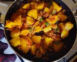 A picture of step 4 of Butternut soup.