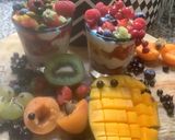 Une image de l'étape 11 de Tiramisu🥁 fête 🥳 les fruits 🫐🍑d’été 🍒🍓🥝🥭en verrines.