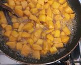 A picture of step 2 of Mango jam.