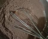 A picture of step 2 of Chocolate custard 🍮🍮🍮.