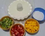Foto langkah ke 5 dari resep Puding Kaca Buah Mangga.
