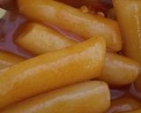 A picture of step 4 of Mandu Dumplings and Tteokbokki.