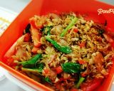 รูปขั้นตอนการทำที่ 5 ของ ข้าวผัดเบคอน
