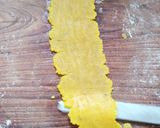 A picture of step 6 of Gujarati Fafda 😋😋😋.