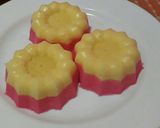 Foto langkah ke 9 dari resep Bolu kukus merah putih.