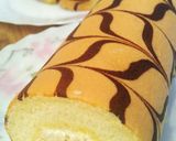 Foto langkah ke 6 dari resep Roll cake lembut.