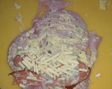 A picture of step 4 of Chicken Roulade.