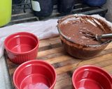 A picture of step 5 of Eggless Chocolate Cobbler.