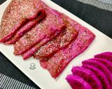 Foto del paso 6 de la receta: Crêpes de pitahaya