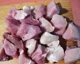 Pas rețetă Mâncărică de cartofi cu carne de porc, fără roșii 2 fotografie