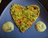 Suji palak ka dil (Uttapam) recipe step 4 photo