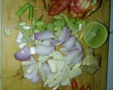 Foto langkah ke 2 dari resep Abon pindang bacem asem manis.