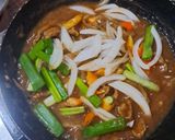 Foto langkah ke 4 dari resep Tumis Beef Spicy BBQ.