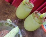 A picture of step 3 of Chilli mango margarita.