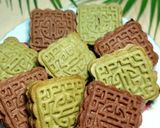 Foto langkah ke 5 dari resep Choco and Matcha Cookies(557).