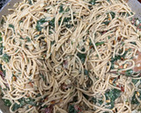 Foto del paso 6 de la receta: 523. Espaguetis con espinacas y piñones (principal pasta)