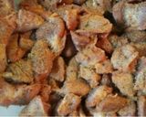 A picture of step 4 of Fried chicken gizzards.