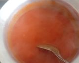 A picture of step 5 of Tomato saar/ tomato curry.