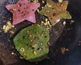A picture of step 18 of Spinach Beets Ravioli with Minced Mushroom in Bachmel Sauce.