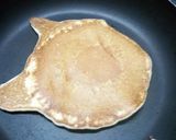 Hình bước làm 5 của món Pancake cuộn Nutella