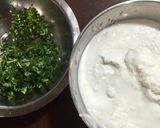 A picture of step 2 of Chitoi Pitha / Rice Pan Cakes.