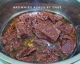 Foto langkah ke 1 dari resep Brownies Kukus (resep Ny.Liem).
